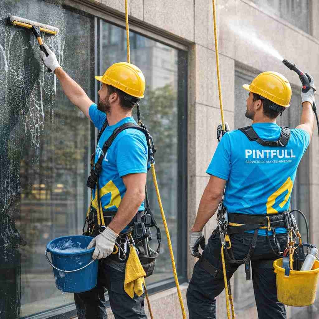 limpieza y mantenimiento de fachadas en Barranquilla